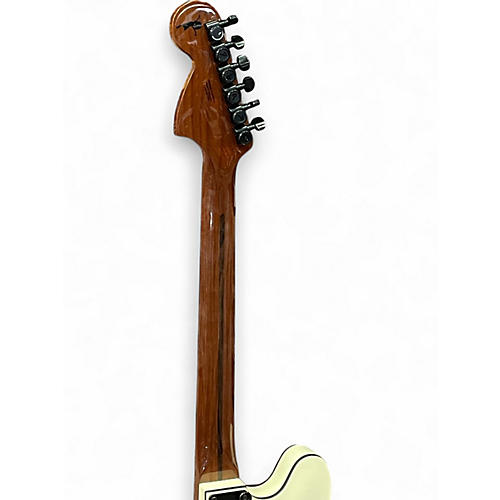 Used 2023 Fender Tom Delonge Starcaster satin white Hollow Body Electric Guitar satin white - musicians--Friend