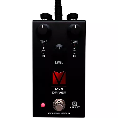 Keeley Mk3 Driver Andy Timmons Full Range Overdrive Effects Pedal Black - musicians--Friend