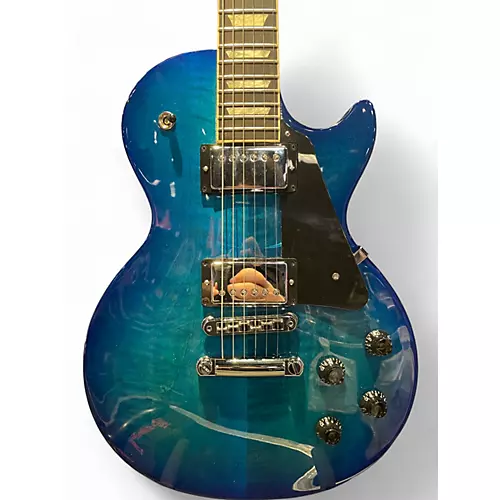 Used Gibson Les Paul Studio Session Blueberry Burst Solid Body Electric Guitar Blueberry Burst - musicians--Friend