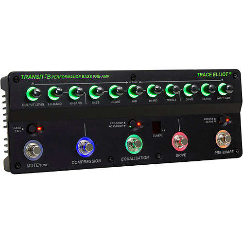 Trace Elliot Transit B Bass Preamp and Effects Pedal - musicians--Friend