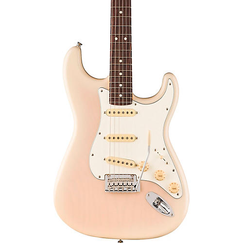 Fender Player II Stratocaster Chambered Ash Body Rosewood Fingerboard Electric Guitar White Blonde - musicians--Friend