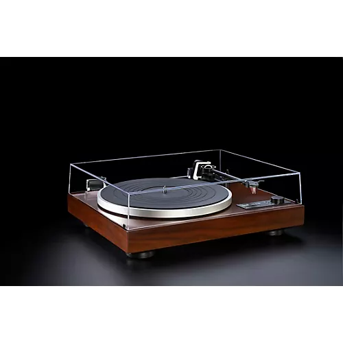 Dual Turntables CS518 Manual Turntable featuring Dual Twin Gimbal Arm and Ortofon Red Cartridge Walnut - musicians--Friend