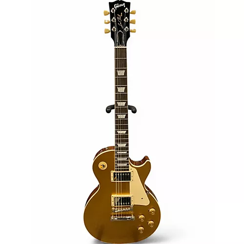 Used Gibson Les Paul Standard 1950S Neck Gold Top Solid Body Electric Guitar Gold Top - musicians--Friend