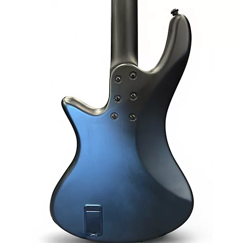 Used Schecter Guitar Research Stiletto Stealth 4 Stealth Electric Bass Guitar Stealth - musicians--Friend