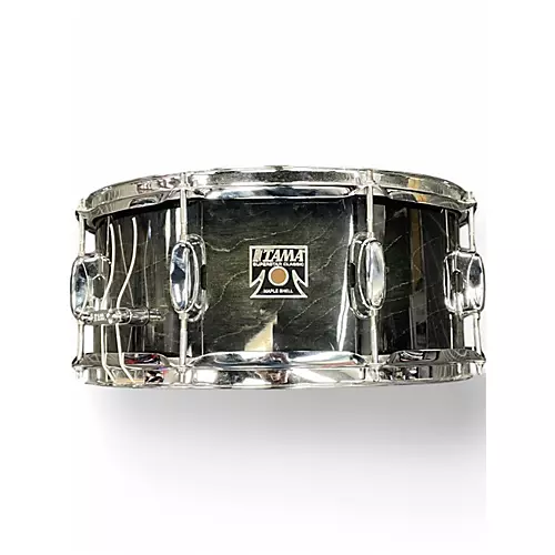 Used TAMA 6.5X14 Superstar Snare Black Drum Black 15 - musicians--Friend