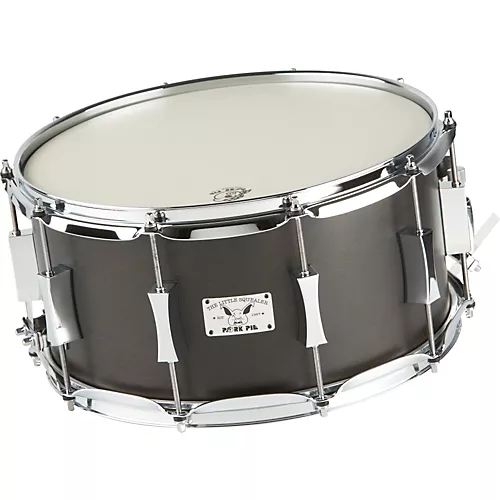 Pork Pie Little Squealer Birch/Mahogany Snare Drum 14 x 7 in. Black Satin - musicians--Friend