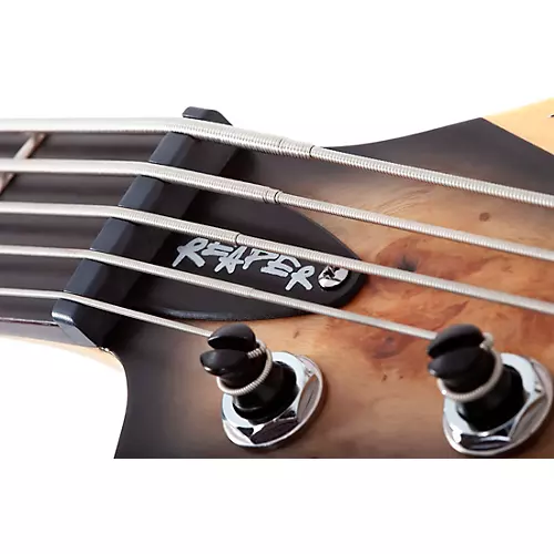Schecter Guitar Research Reaper-5 5-String Electric Bass Guitar Satin Charcoal Burst - musicians--Friend