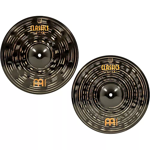 MEINL Classics Custom Dark Hi-Hat Cymbal Pair 14 in. - musicians--Friend