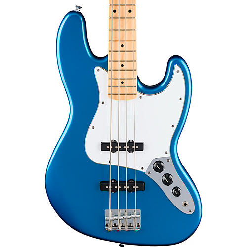 Fender Standard Jazz Bass Maple Fingerboard Aqua Marine Metallic - musicians--Friend