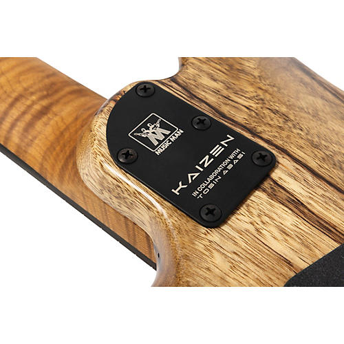 Ernie Ball Music Man Kaizen 7-String Electric Guitar Black Limba - musicians--Friend