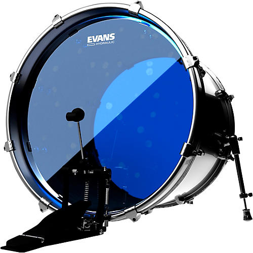 EVANS Hydraulic Bass Drumhead Glass 22 in. - musicians--Friend