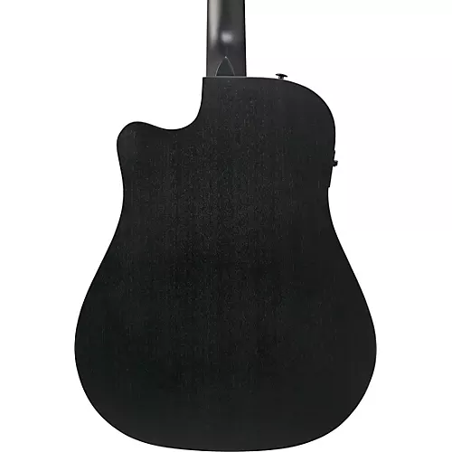 Ibanez ALT31 Altstar Dreadnought Acoustic-Electric Guitar Weathered Black - musicians--Friend
