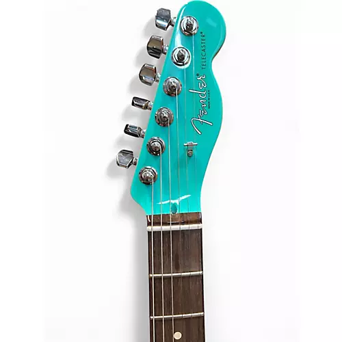 Used 2016 Fender LIMITED EDITION STANDARD TELECASTER Seafoam Green Solid Body Electric Guitar Seafoam Green - musicians--Friend