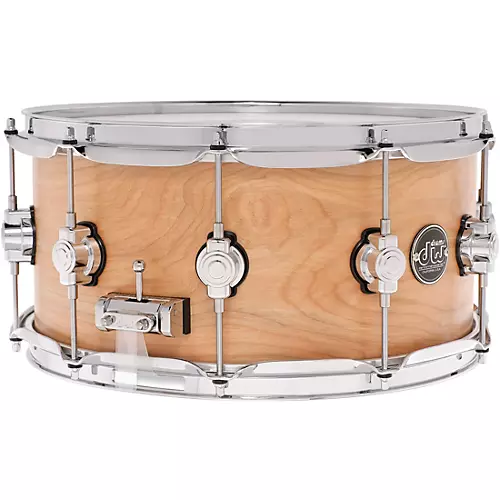 DW Limited-Edition Performance Series Birch Snare Drum 14 x 6.5 in. Natural Satin Oil - musicians--Friend