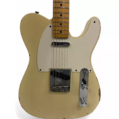 Used 2013 Fender custom shop MDS 55 relic telecaster Blonde Solid Body Electric Guitar Blonde - musicians--Friend