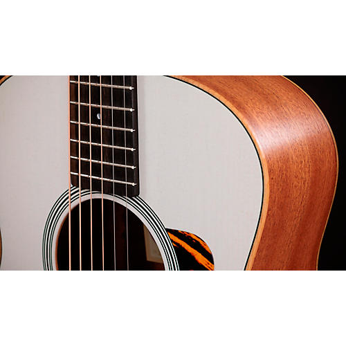 Taylor GS Mini-e Special-Edition Acoustic-Electric Guitar Transparent White - musicians--Friend