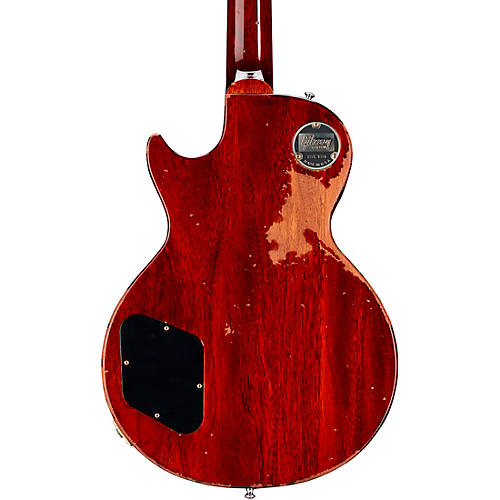 Gibson Custom Tom Murphy 1959 Les Paul Standard Electric Guitar Aged Cherry Burst - musicians--Friend