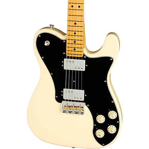 Fender American Professional II Telecaster Deluxe Maple Fingerboard Electric Guitar Mystic Surf Green - musicians--Friend