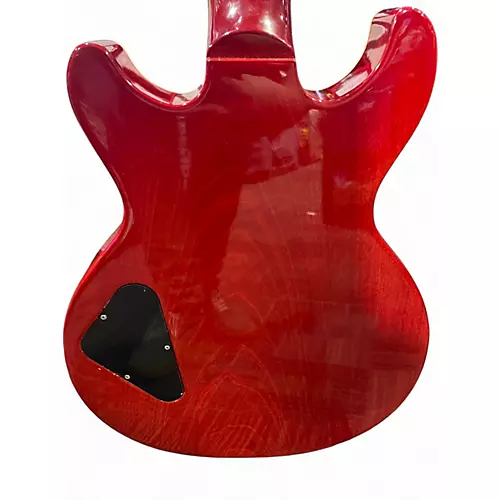 Used Gibson 120TH ANNIVERSARY LES PAUL CLASSIC DOUBLE CUT Orange Solid Body Electric Guitar Orange - musicians--Friend