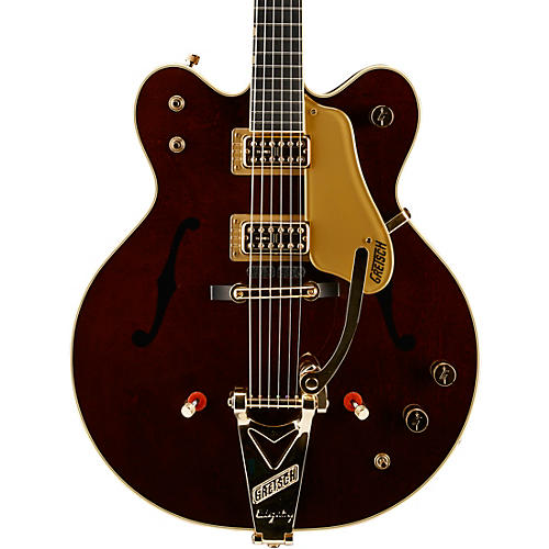 Gretsch Guitars G6122T-62GE Vintage Select Edition 1962 Chet Atkins Country Gentleman Hollowbody Electric Guitar Walnut Stain - musicians--Friend