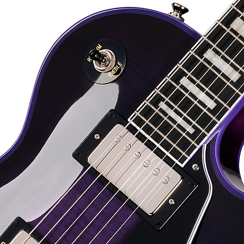 Epiphone Les Paul Custom Widow Guitar Center-Exclusive Electric Guitar Indigo Burst - musicians--Friend