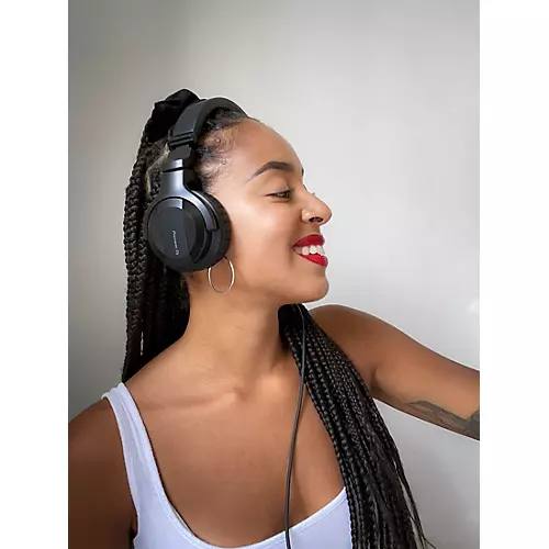 Pioneer DJ HDJ-CUE1 DJ Headphones Black - musicians--Friend