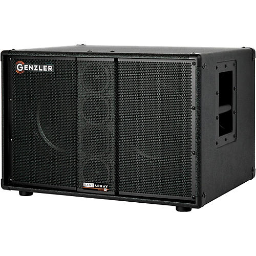 GENZLER AMPLIFICATION BA2-210-3STR Straight 2x10 Line Array Bass Speaker Cabinet Black - musicians--Friend