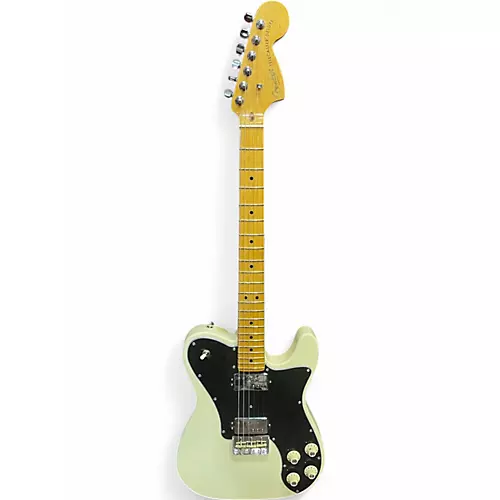 Used Fender American Professional Telecaster Deluxe Shawbucker White Solid Body Electric Guitar White - musicians--Friend
