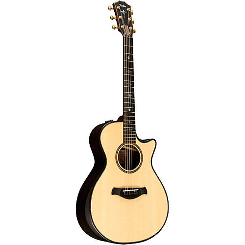Taylor Builder's Edition V-Class 912ce Grand Concert Acoustic-Electric Wild Honey Burst - musicians--Friend
