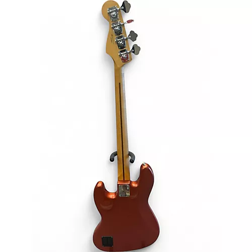 Used Fender Player Plus Active Jazz Bass aged candy apple red Electric Bass Guitar aged candy apple red - musicians--Friend