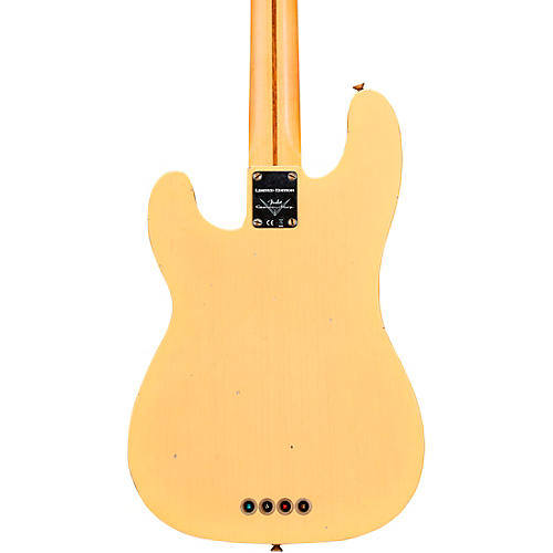 Fender Custom Shop Limited-Edition 1951 Precision Bass Journeyman Relic Bass Guitar Nocaster Blonde - musicians--Friend
