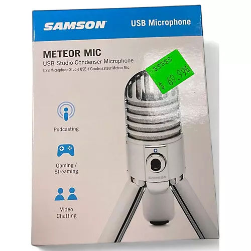 Used Samson SAMTR Meteor USB Microphone - musicians--Friend