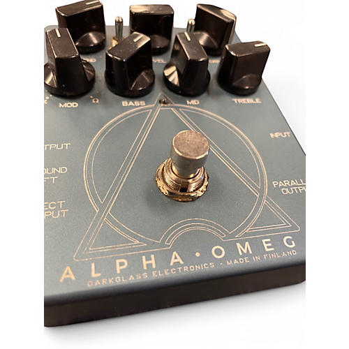Used Darkglass ALPHA OMEGA Bass Effect Pedal - musicians--Friend