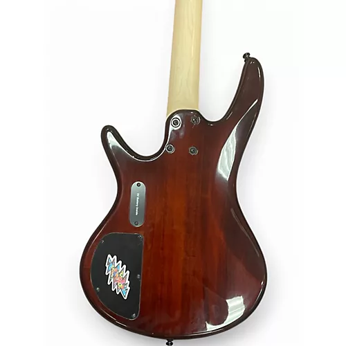 Used Ibanez GSR200SM Brown Burst Electric Bass Guitar Brown Burst - musicians--Friend