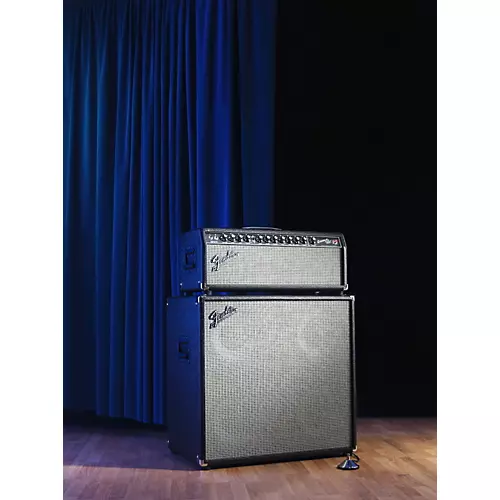Fender Bassman Pro 410 4x10 Neo Bass Speaker Cabinet Black - musicians--Friend