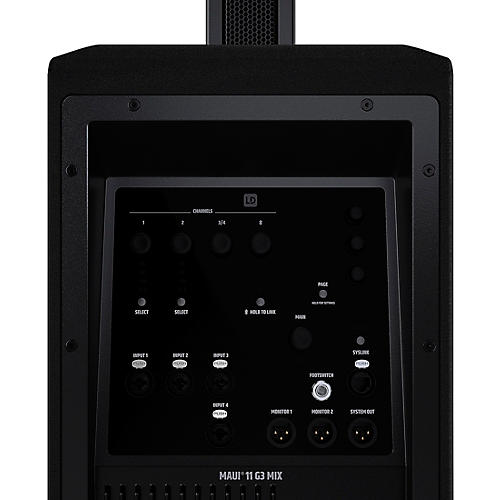 LD Systems LD Systems MAUI 11 G3 MIX Portable Cardioid Column PA System With Digital Mixer, Black - musicians--Friend