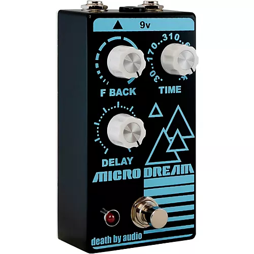 Death By Audio Micro Dream Lofi Delay Effects Pedal Black - musicians--Friend