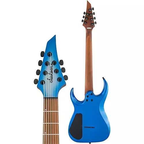 Jackson Pro Series Misha Mansoor Juggernaut HT7FM 7-String Electric Guitar Neon Orange - musicians--Friend