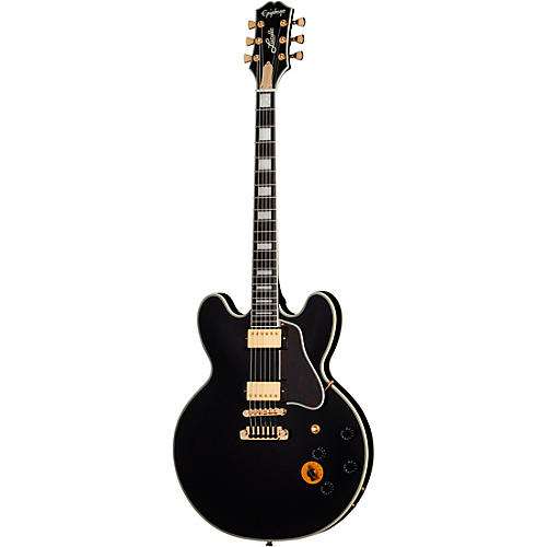 Epiphone B.B. King Lucille Semi-Hollow Electric Guitar Ebony - musicians--Friend