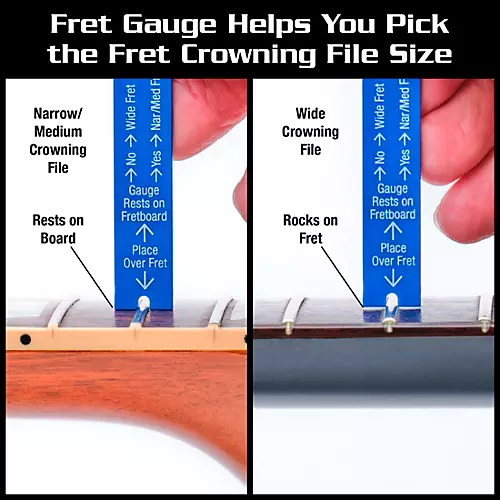 Music Nomad Precision Fret Gauge - musicians--Friend