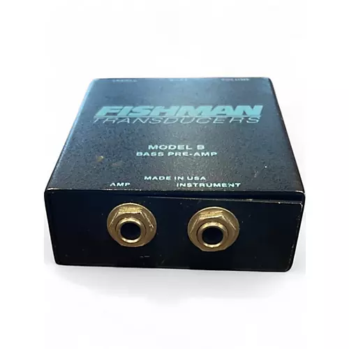 Used Fishman model b Bass Preamp - musicians--Friend