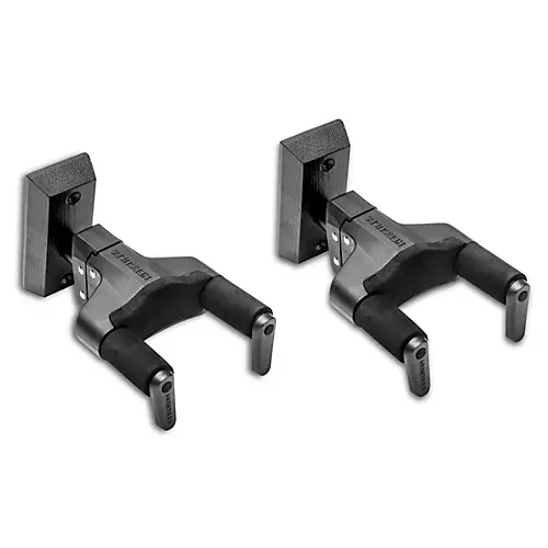 Hercules GSP38WBK PLUS Universal Auto Grip Wall Mount Guitar Hanger 2-Pack - musicians--Friend