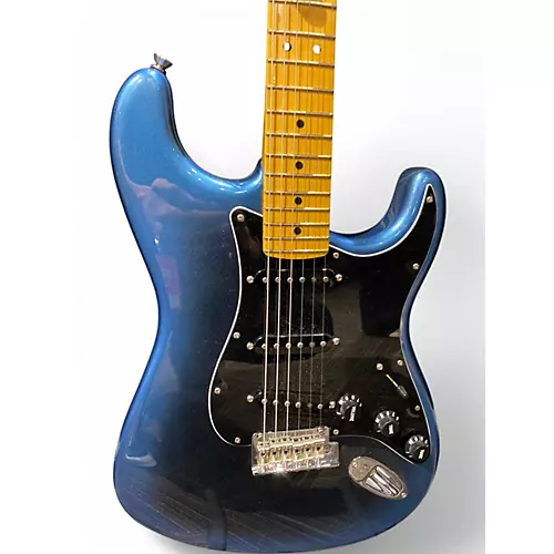 Used Fender American Professional II Stratocaster Blue Solid Body Electric Guitar Blue - musicians--Friend
