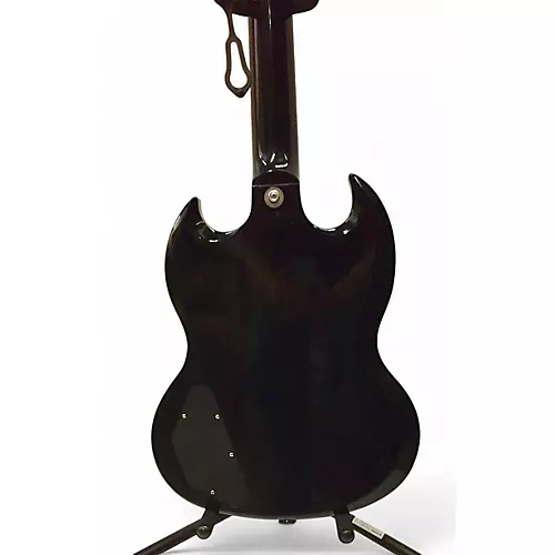 Used Gibson SG Standard Black Solid Body Electric Guitar Black - musicians--Friend