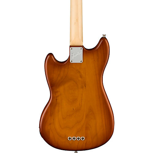 Fender American Performer Limited-Edition Mustang Electric Bass Guitar Satin Honey Burst - musicians--Friend