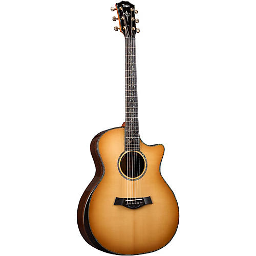 Taylor PS14c Brazilian Rosewood 50th Anniversary Limited-Edition Grand Auditorium Acoustic-Electric Guitar with matching Circa 74 Amp Honey Sunburst - musicians--Friend