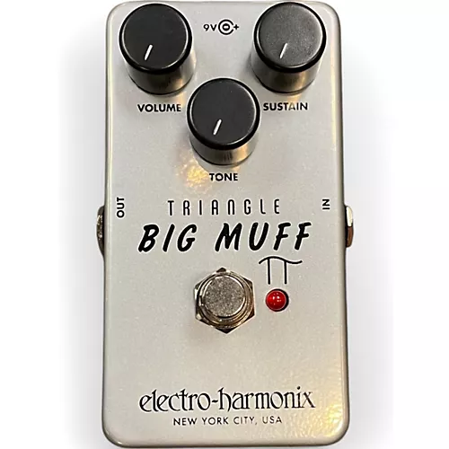 Used Electro-Harmonix Big Muff Triangle Pi Distortion Effect Pedal - musicians--Friend