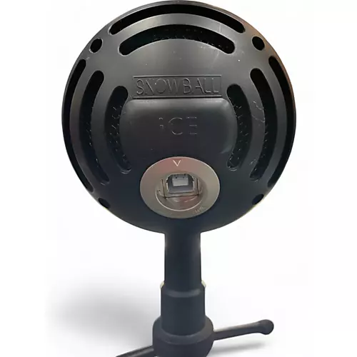 Used Blue Snowball ICE USB Microphone - musicians--Friend