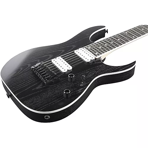 Ibanez Prestige RGR752AHBF 7-String Electric Guitar Weathered Black - musicians--Friend