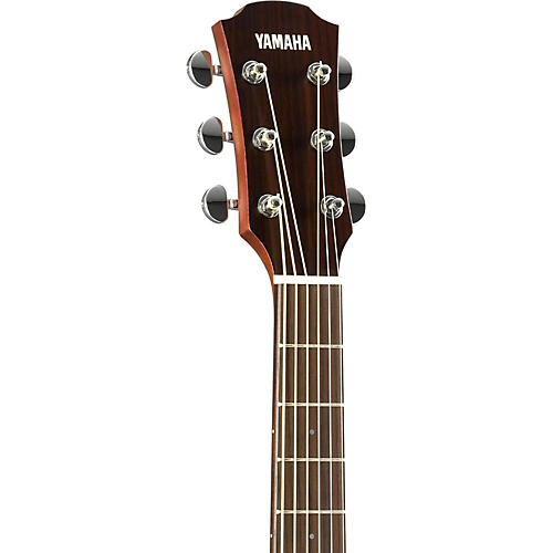 Yamaha A-Series A1M Cutaway Dreadnought Acoustic-Electric Guitar Transparent Black - musicians--Friend
